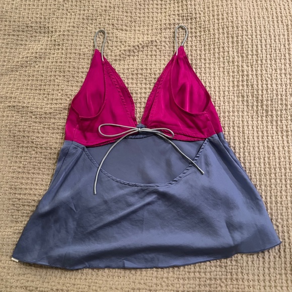 Free People Satin Top - Picture 2 of 3